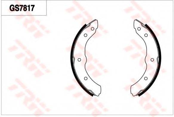TOYOTA 0449525080 Комплект гальмівних колодок