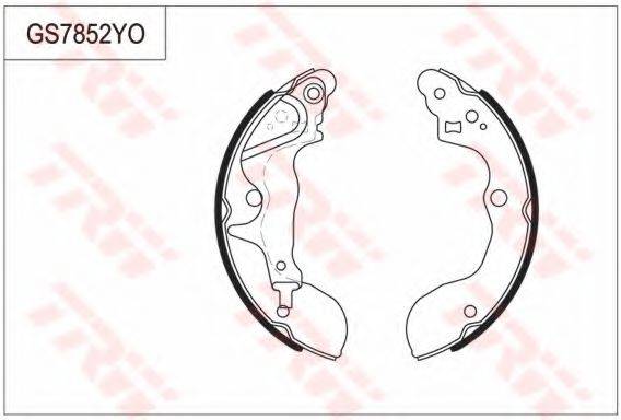 SUZUKI (CHANGAN) 53200-80J01 Комплект гальмівних колодок