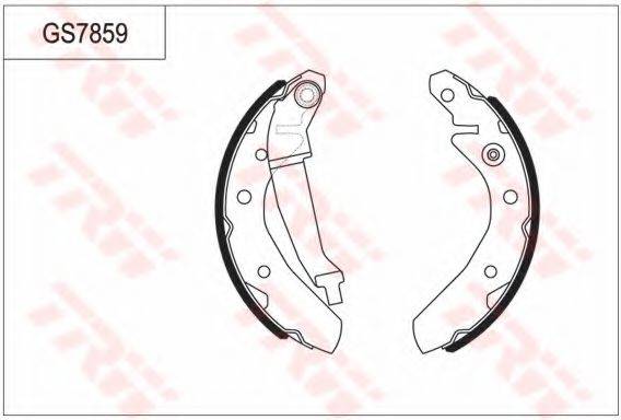 CHERY S113502170 Комплект гальмівних колодок