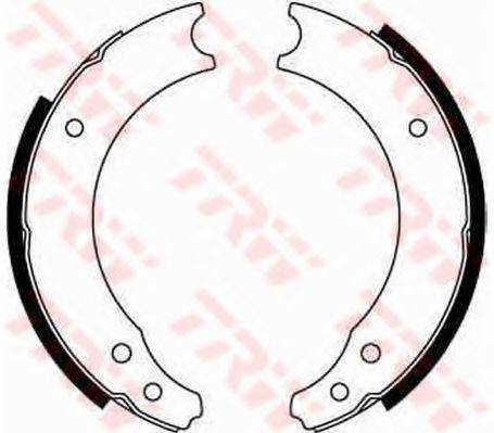 OPEL 04565719 Комплект гальмівних колодок