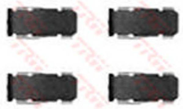 DAIHATSU 4741094000000 Комплектуючі, колодки дискового гальма