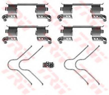 TOYOTA 0441254000 Комплектуючі, колодки дискового гальма