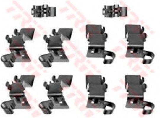 TOYOTA 0441191000 Комплектуючі, колодки дискового гальма