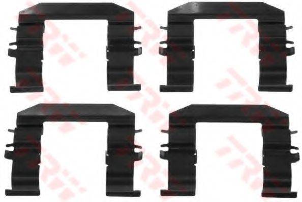 KIA DA0166400 Комплектуючі, колодки дискового гальма