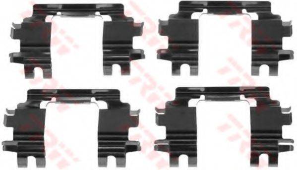 QH BENELUX 4570 Комплектуючі, колодки дискового гальма