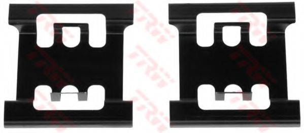 OPEL 16016880 Комплектуючі, колодки дискового гальма