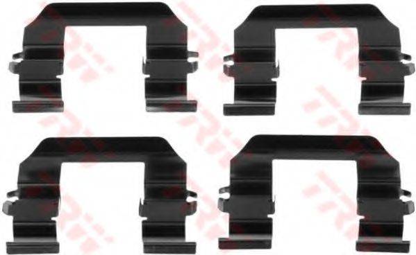 KIA DA0169300 Комплектуючі, колодки дискового гальма