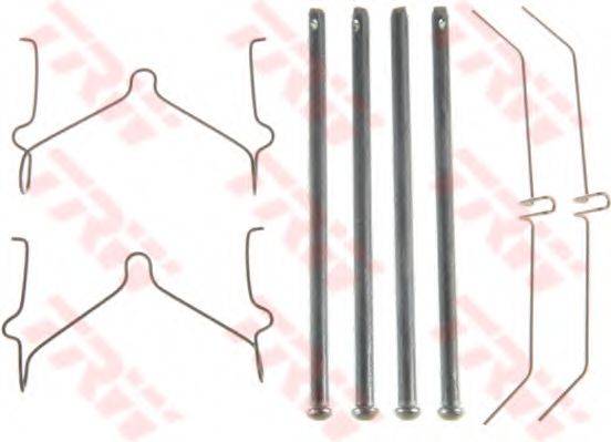 TOYOTA 0440984000 Комплектуючі, колодки дискового гальма