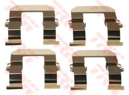 VAUXHALL 92609760 Комплектуючі, колодки дискового гальма