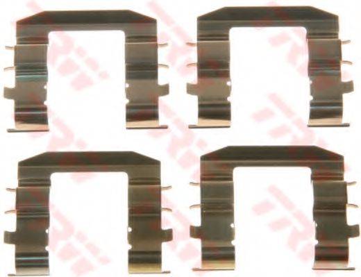 KIA DA0169800 Комплектуючі, колодки дискового гальма