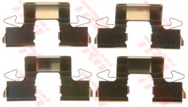 MITSUBISHI MB010800 Комплектуючі, колодки дискового гальма