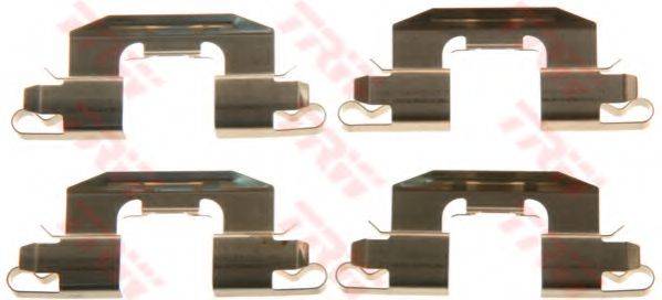 NISSAN 4100961000 Комплектуючі, колодки дискового гальма