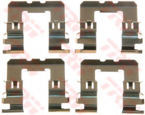 NISSAN 4100962000 Комплектуючі, колодки дискового гальма