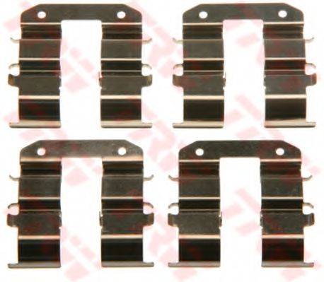 KIA DA0169400 Комплектуючі, колодки дискового гальма