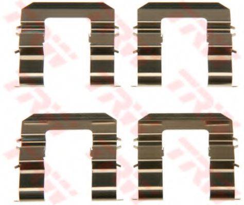 KIA DA0169500 Комплектуючі, колодки дискового гальма