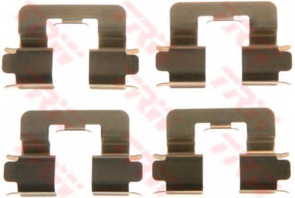 TOYOTA 0440991000 Комплектуючі, колодки дискового гальма