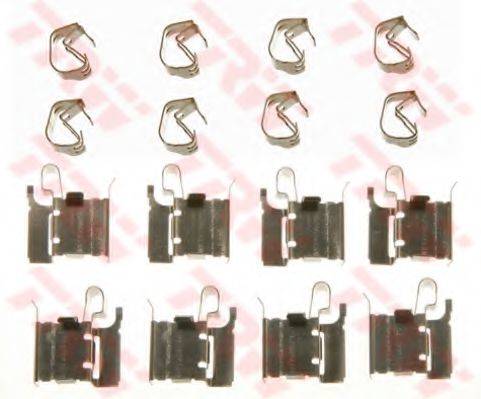 TOYOTA 0440994000 Комплектуючі, колодки дискового гальма
