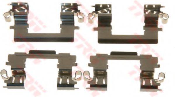 TOYOTA 0440992000 Комплектуючі, колодки дискового гальма