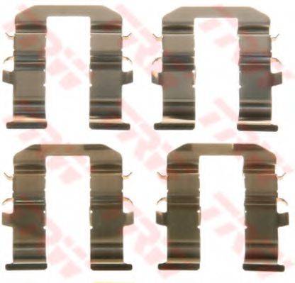 KIA DA0171300 Комплектуючі, колодки дискового гальма