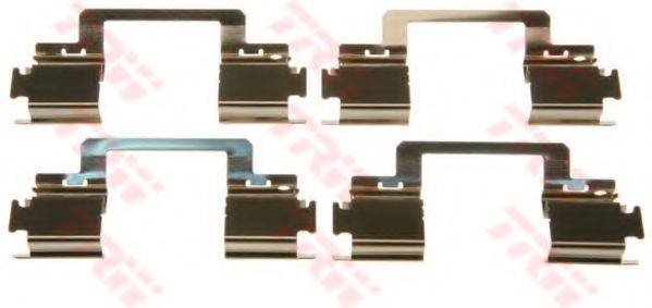 MERCEDES-BENZ 0041774000 Комплектуючі, колодки дискового гальма