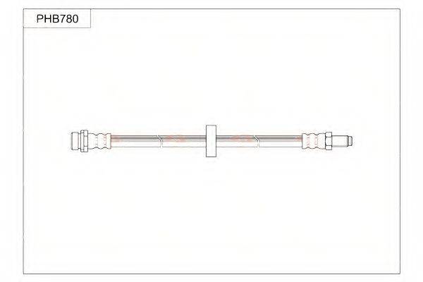 FORD (CHANGAN) 1S712282AD Гальмівний шланг