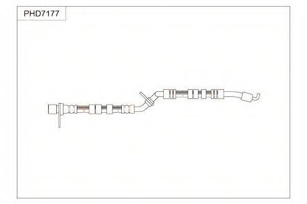 MAZDA (FAW) GJ6A43990D Гальмівний шланг