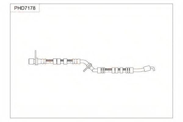 MAZDA (FAW) GJ6A43980C Гальмівний шланг