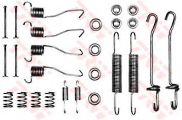 FORD 6530639 Комплектуючі, гальмівна колодка