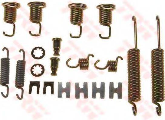 QH BENELUX 3702 Комплектуючі, гальмівна колодка