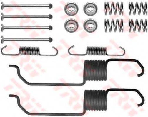 MAZDA 126082500 Комплектуючі, гальмівна колодка