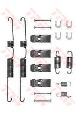 TOYOTA 0440582000 Комплектуючі, гальмівна колодка