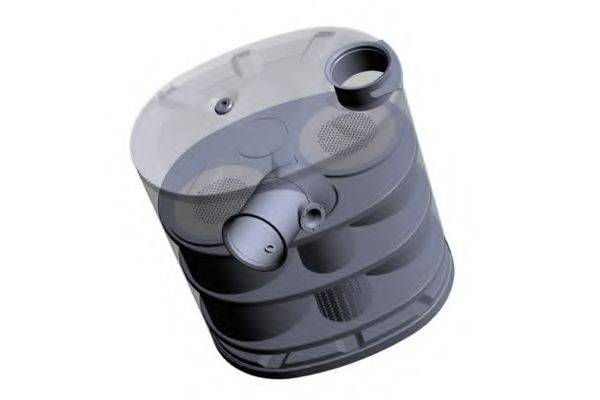 TWINTEC 32050002 Середній глушник вихлопних газів