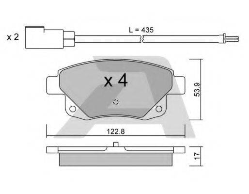 AISIN BPFO-2005