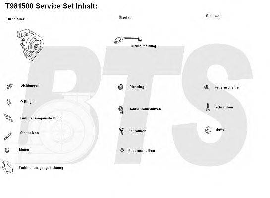 BTS TURBO T911551 Компресор наддув