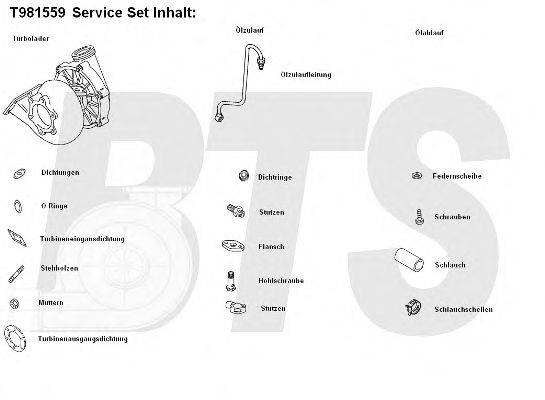 BTS TURBO T911595 Компресор наддув