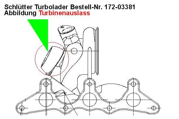 SCHLUTTER TURBOLADER 172-03381