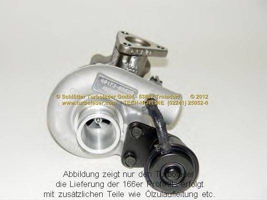 SCHLUTTER TURBOLADER 49173-02622 Компресор наддув