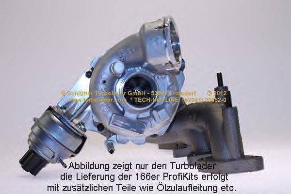 SCHLUTTER TURBOLADER 757042-5014S Компресор наддув