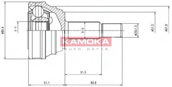 KAMOKA 6614