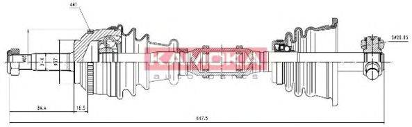 STATIM CP019 Приводний вал