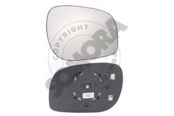 LAND ROVER CRD100900 Дзеркальне скло, зовнішнє дзеркало