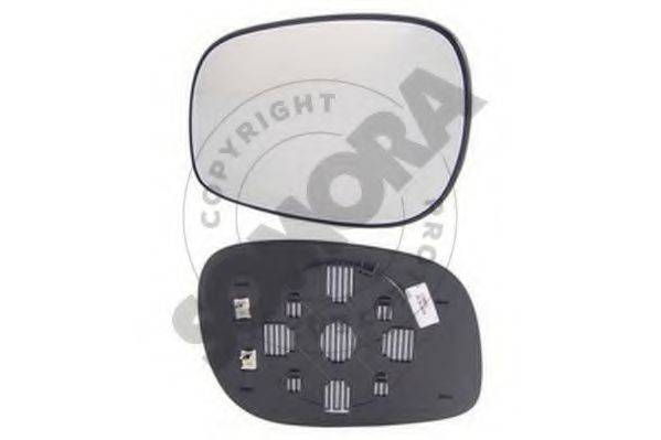 LAND ROVER CRD101140 Дзеркальне скло, зовнішнє дзеркало