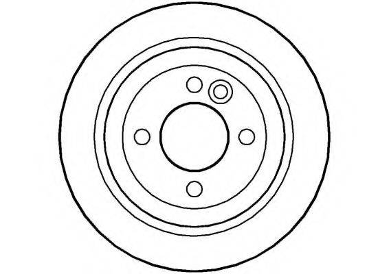 BOSCH DI956135 гальмівний диск