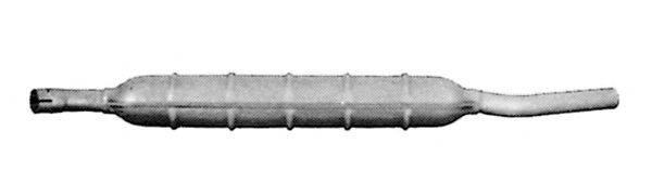 IMASAF 391307 Глушник вихлопних газів кінцевий