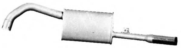 BOSAL 278-351 Глушник вихлопних газів кінцевий
