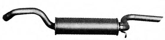 BOSAL 100-401 Глушник вихлопних газів кінцевий