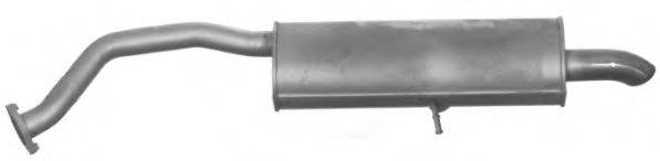 TESH 240683 Глушник вихлопних газів кінцевий
