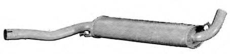 TESH 220014 Середній глушник вихлопних газів