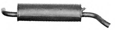 TESH 220310 Глушник вихлопних газів кінцевий