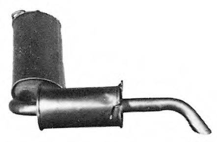 CITROEN 96061590 Глушник вихлопних газів кінцевий